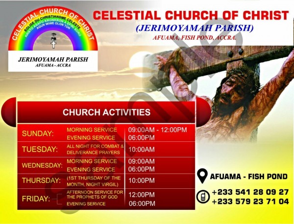Celestial Church of Christ Jerimoyamah Parish (Accra, Ghana)