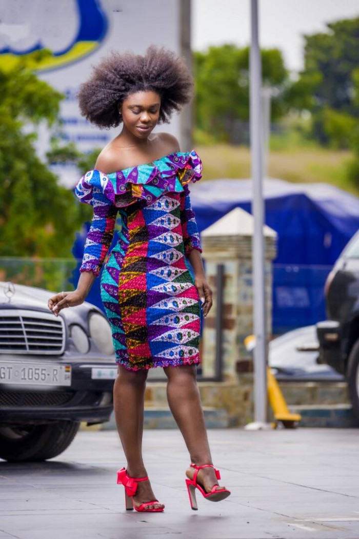 7 Curvy Ghanaian Celebrities Rocking African Print Clothing