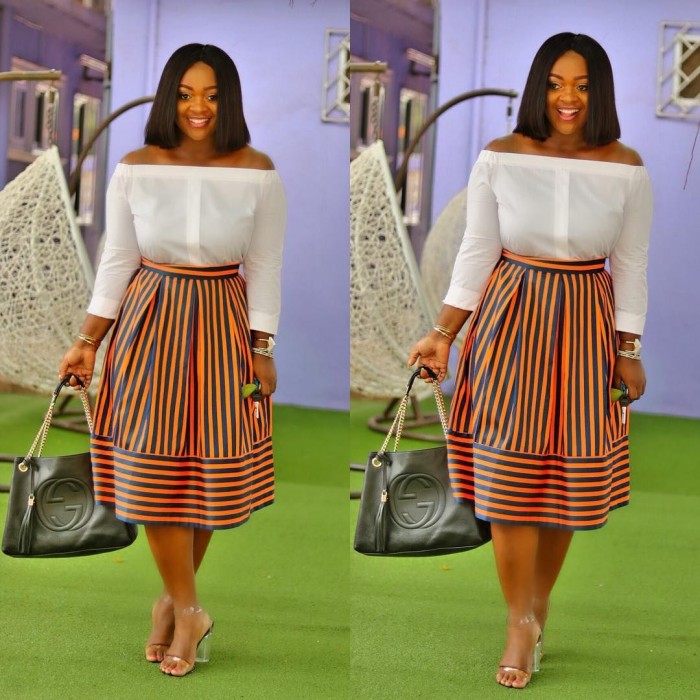 7 Curvy Ghanaian Celebrities Who Totally Rocked African Print Clothing