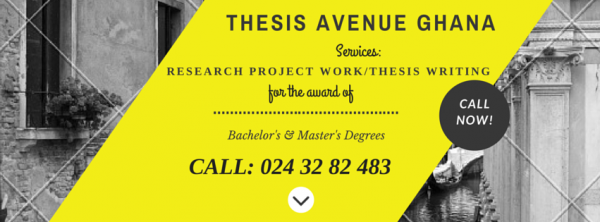 thesis writing services in ghana